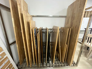 Plan de travail en bois massif pour cuisine, plan de travail de type butcher block, plateau de table, panneau de mobilier sur mesure, fabricant OEM, fournisseur Vietnamien - Product Image 3