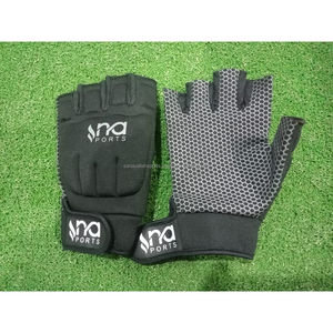 Guantes de lanzamiento de la mejor calidad, precio barato, logotipo personalizado, juegos de lanzamiento antideslizantes, guantes de agarre, guantes de lanzamiento de medio dedo - Product Image 5