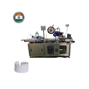 Machine d'étiquetage électrique en acier inoxydable pour bouteilles, contenants, bocaux, boîtes avec application automatique d'étiquettes, emballage papier - Product Image 5