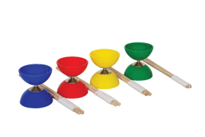 Diabolo de jonglage avec roulements, accessoires de jeu en TPR sûrs - Product Image 4