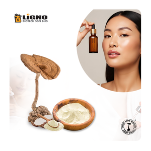 Extracto de Agua de Hongo Leche de Tigre LiGNO TM02-Ex - Ingrediente Cosmético Calmante y Suavizante para Piel Sensible - Product Image 1