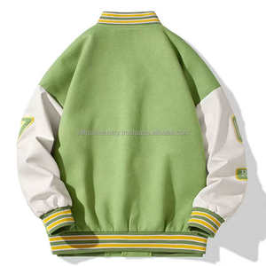 High Quality Men's <b>Slim</b>-<b>Fit</b> College Varsity <b>Jacket</b> Stylish Fashion-Design Basketball Varsity <b>Jackets</b> with Embroidered Technic - Product Image 6
