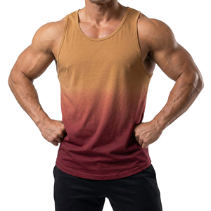 Débardeurs Homme Personnalisables OEM de Haute Qualité pour la Gym, le Sport et le Quotidien – Coupe Musclée Dégradée – Vente en Gros - Product Image 5
