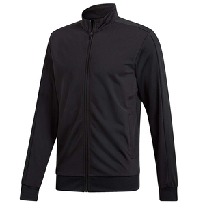 Chaqueta Deportiva Azul Marino para Hombre, con Cierre Completo, Cuello Alto, Color Sólido, Informal, Transpirable, Material de Poliéster, Corte Regular, para Otoño - Product Image 4