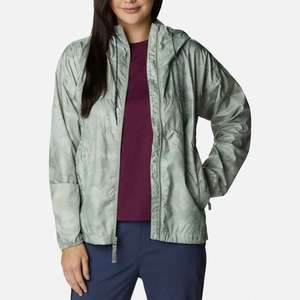 Women Lightweight <b>Waterproof</b> Windbreaker <b>Jacket</b> Hooded Outdoor Floral Print Sportswear Breathable Windproof Rain Coat Outerwear - Product Image 4