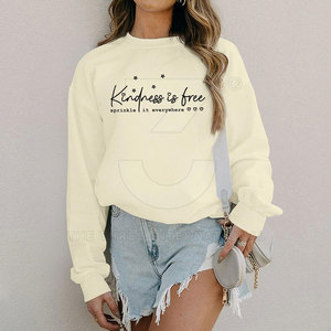 Sudadera con Capucha de Felpa Gruesa 100% Algodón Estampada de Invierno para Mujer - Cálida, Transpirable y Estilo Urbano - Product Image 4