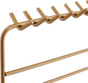 Classy Handmade Metal Necklace Display Stand Multi Section Jewelry Organizer for Elegant Showcase - Product Image 3