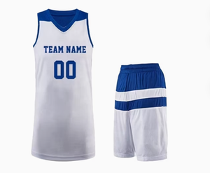 Uniformes de Baloncesto Personalizados Premium de Secado Rápido, Conjunto de Jersey con Cuello en V Completo, Ropa Deportiva Transpirable para Equipos - Product Image 3