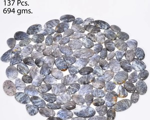 Lote de Cabujones de Jaspe Cobra Natural, Gemas Sueltas Pulimentadas y Lisas, Formas Surtidas, Patrón Exótico, Piedras de Jaspe para Joyería - Product Image 1