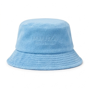 Sombrero de Pescador Personalizado con Logotipo de MALUZA INDUSTRIES, Unisex, de Poliéster y Terciopelo, Protección Solar para Exteriores, Verano, Playa, Viajes - Product Image 1