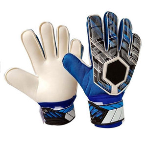 Gants de gardien de but de football, doigts entiers, matériau PU, paume antidérapante, respirants, sangle de poignet réglable, unisexe, professionnels, personnalisables - Product Image 3