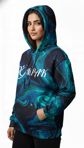 Hoodie unisexe décontracté de qualité supérieure avec impression par sublimation sur toute la surface pour les collections streetwear - Product Image 4