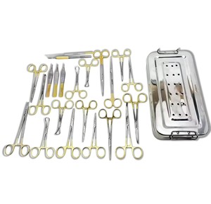 Kit d'instruments chirurgicaux autoclavables en acier inoxydable, ensemble d'outils médicaux TARIQ MFG CO - Product Image 5