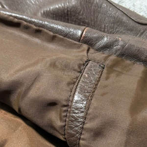 Veste bomber en cuir de haute qualité, grande taille, prix de gros, veste bomber en cuir, veste bomber en cuir la plus vendue - Product Image 5