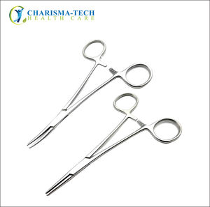 Pinces à hémostase Halsted-Mosquito de qualité supérieure – Droites et courbées en acier inoxydable – Pinces chirurgicales pour artères - Product Image 6