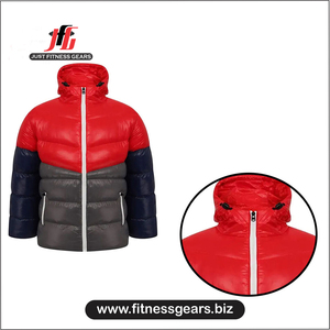 Veste à bulles unisexe à capuche coupe-vent rembourrée de duvet, prix de gros, best-seller, vente chaude pour l'hiver - Product Image 4