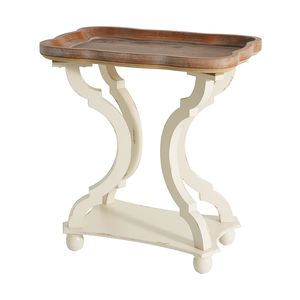 Tavolino Naturale e Bianco 69813.00, Elegante Tavolino da Caffè per Arredamento Casa - Product Image 2