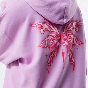 Sudadera con Capucha Estampada Personalizada para Mujer, Sudadera Informal Premium para Venta al por Menor, Producción OEM ODM - Product Image 2