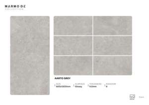 Carreaux de porcelaine brillants de luxe, format 600x1200, grand format, pour sols et murs, pour un design moderne de salon, cuisine et salle de bain. - Product Image 3