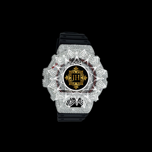 Premium VVS Moissanite <b>Diamond</b> Luxury Snake Bezel G-Sh0ck <b>Watch</b> Quartz Movement 3BAR Water Resistant High Quality Fashion Unisex - Product Image 1