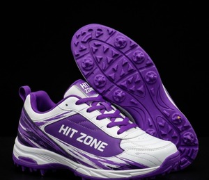 รองเท้าคริกเก็ต HIT ZONE ปุ่มยางเย็บสองชั้น ระบายอากาศได้ดี น้ำหนักเบา สวมใส่สบาย เหมาะสำหรับการฝึกซ้อมและการแข่งขัน - Product Image 2