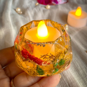 Support de bougie en résine époxy Base robuste et attrayante pour tenir des bougies - Product Image 1