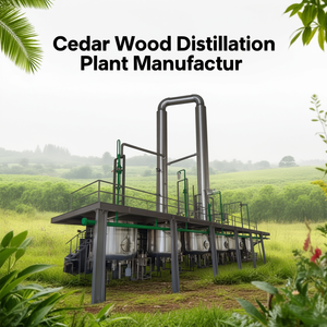Fabricant d'installations de distillation de bois de cèdre - Product Image 2