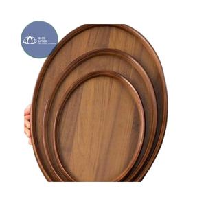 BEST SELLER Sustainable Modern Polished <b>Wood</b> Tray Eco Friendly Wall <b>Sign</b> Wholesale - Product Image 1