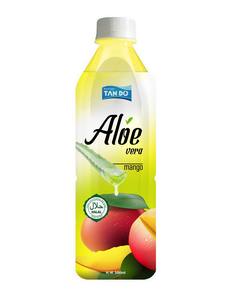 Bebida de Aloe Vera con Pulpa OEM 500ml, Jugo de Aloe Vera de Marca Privada, Proveedor de Bebidas de Mango, Piña, Pitaya y Pepino - Product Image 2