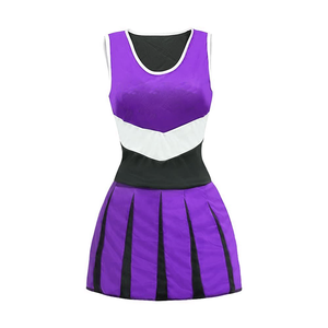 Tenue de cheerleading haut de gamme sur mesure en tissu respirant et flexible pour la performance athlétique, les spectacles et l'entraînement - Product Image 5