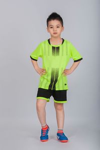 Ensemble de maillots de football pour garçons, blanc et orange, manches courtes, respirant, en polyester, uniforme, vêtements de sport pour enfants, toutes saisons - Product Image 5
