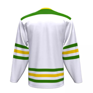 Camisetas de Hockey sobre Hielo Personalizadas para Hombre, Manga Larga, Sublimadas, Transpirables, de Poliéster, con Nombre del Equipo Impreso, Cuello Redondo, Corte Regular - Product Image 5