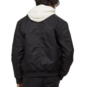 Hot Sale <b>Black</b> Bomber Jacket Cheap Price Fashion Streetwear <b>Windbreaker</b> Lightweight Custom Summer Clothes Zip Up Varsity Jacket - Product Image 6