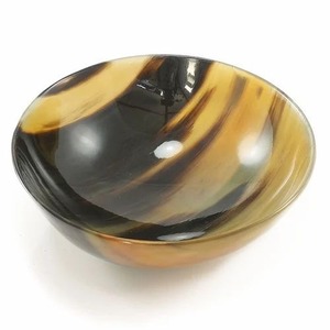 Tazón de Servir Hecho a Mano en India, de Cuerno de Búfalo Natural, Ecológico y Pulido, Apto para Lavavajillas, Ideal para Fiestas y Decoración del Hogar - Product Image 2