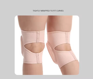 Rodilleras Deportivas Personalizadas de Algodón Transpirable con Protección de Esponja para Entrenamiento de Danza, Rodilleras Ajustables para Voleibol - Product Image 4