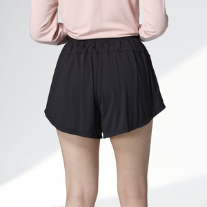 Shorts Deportivos Transpirables de Alta Calidad para Mujer, Elegantes, Ajustados, de Color Sólido, para Correr, Yoga y Uso Casual - Product Image 6
