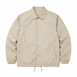 Men's <b>Coach</b> Casual Stand Collar Windproof Waterproof Regular Fit Zipper Front Thin Shell Jacket Outdoor Autumn Wear OEM ODM - Product Image 2