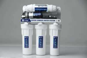 Système de purification d'eau multi-étapes sous évier, filtre compact pour eau potable domestique, unité de distribution d'eau propre et sûre pour la cuisine - Product Image 1