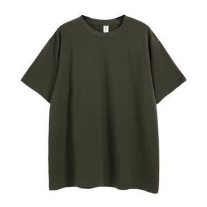 Camiseta Blanca Extra Grande de Algodón 100% al por Mayor, 260G, Peso Pesado, Logotipo 3D Personalizado, Camiseta de Manga Corta para Hombre - Product Image 2