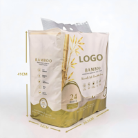 Papier toilette écologique en pulpe de bambou, personnalisé OEM, jetable, en rouleau, fabriqué en Chine
