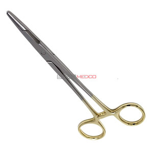 ที่จับเข็มแบบแมนนวล Olsen Hegar ด้ามทอง ขนาด 5.5 นิ้ว อุปกรณ์ผ่าตัดตาคุณภาพพรีเมียม พร้อมหัวทังสเตนคาร์ไบด์ ได้รับมาตรฐาน CE - Product Image 4