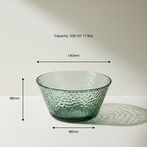[Holar] Bol à salade en plastique transparent texturé de qualité alimentaire fabriqué à Taïwan pour les restaurants, les cuisines et la maison - Product Image 3