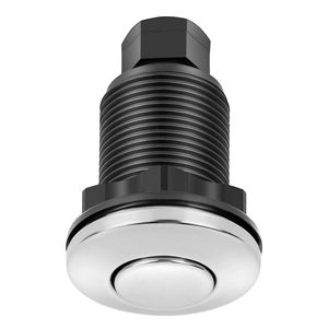 Kit Interruttore ad Aria da 2.5 Pollici in Acciaio Inossidabile Lucidato per Dissipatore di Rifiuti Alimentari, Pulsante ON/OFF per Smaltimento Rifiuti - Product Image 5
