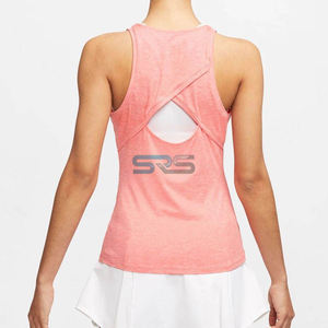 เสื้อกล้ามออกกำลังกายผู้หญิงแบบถักเนื้อผ้าระบายอากาศดี คุณภาพสูง ดีไซน์ใหม่ สไตล์ลำลอง - Product Image 2