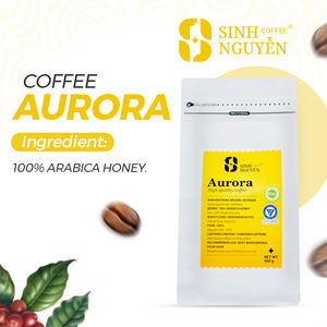 Café Arabica Torréfié Moyen Décaféiné Spécialité Aurora, Grains Entiers du Vietnam, Saveur Fruitée Douce, Qualité Supérieure 100% Arabica Miel - Product Image 6