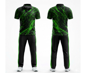 OEM <b>Cricket</b> Uniform Manufacturer Full Sublimation | Men Women Youth <b>Cricket</b> Wears Polo Shirt and Trouser Full Team Outfit - Product Image 6