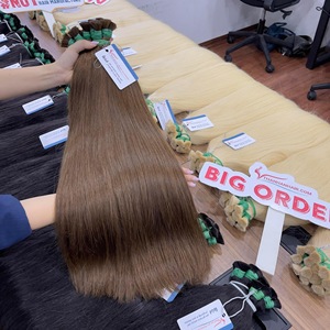 2025 extensión de cabello de mujer vietnamita cruda de moda cabello a granel de alta calidad - Product Image 6