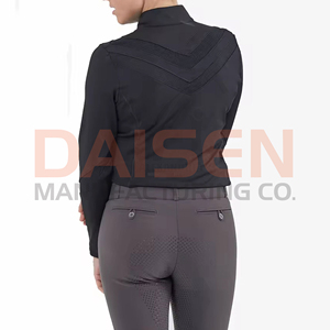 Women Lightweight Riding Shirt <b>Long</b> <b>Sleeve</b> Breathable Athletic Top Suitable for Equestrian Sports Activities - Product Image 2