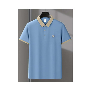 Camiseta de Polo de Golf para Hombre 100% Algodón, Polo en Blanco Bordado, Camisetas de Polo de Poliéster de Alta Calidad para Hombre - Product Image 5
