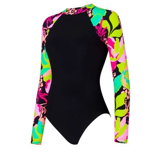 Traje de Baño de Competición de Alta Calidad para Mujer, Traje de Baño de Una Pieza Estampado para Entrenamiento, Fabricante OEM - Product Image 2